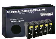 5x DRUCK PATRONEN für LEXMARK