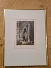 Druck/Stahlstich, Motiv