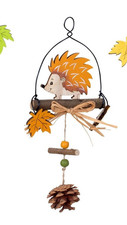 Holz Igel auf Ast * Deko zum