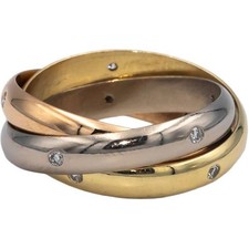 10K Dreifarbig Gold Über