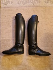 Dressurstiefel Königs Gr.8 41 42 Höhe 56 Weite 37 Rubin Reissverschluss Hochlang