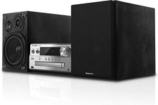 Panasonic SC-PMX94 Micro HiFi System silber, Boxen schwarz neuwertig