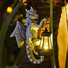 Drachen Gartenfiguren mit