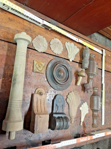 Konvolut antik echt holz - antik, 15