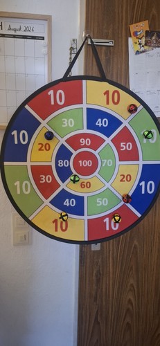 Faltbares dart board scheibe - faltbares,