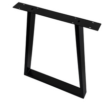 Tischkufe schwarz Tischgestell