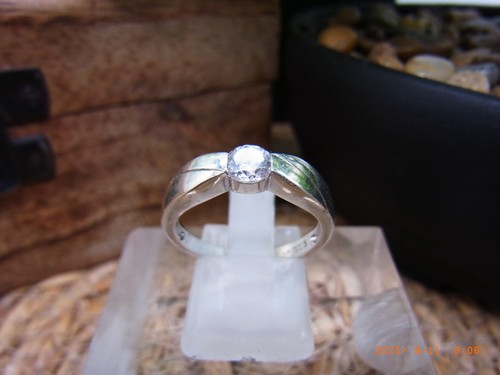925 silber ring mit cubic - 925,