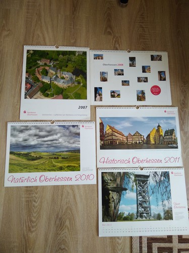 5er set fotokalender kalender - 5er,