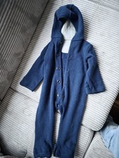 Disana Wollwalk-Overall, Blau