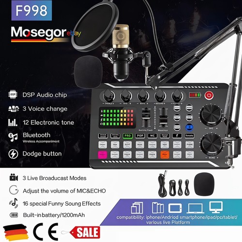 Audio mixer usb bluetooth - audio,