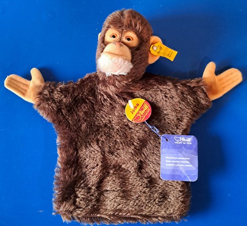 Steiff handpuppe affe - affe, "jocko"