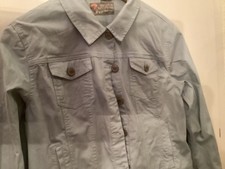 Jeansjacke,Gr,mUpfashion,gebraucht,sehr Gut Hellblau,etwas Elastisch