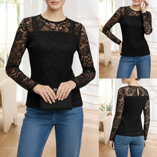 Damen elegant spitze oberteile - damen,