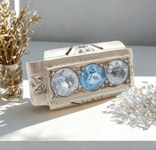 Silber ARTDECO Ring mit