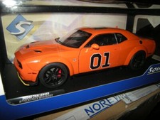 1:18 Solido Dodge Challenger R/T Scat Pack Widebody Hazzard Tribute 2023 in OVP