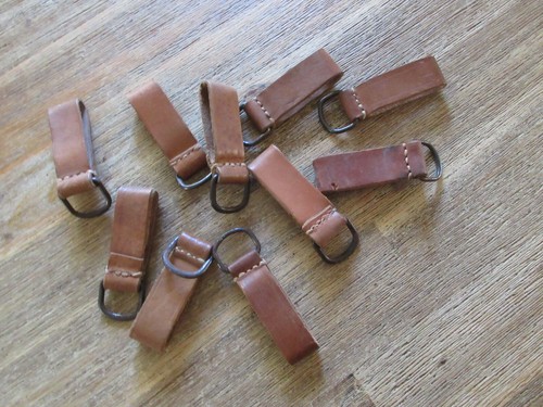 Keyring holder lederschaufe - 1x,