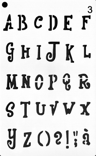 Schablone buchstaben - schablone,