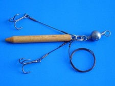 Raubfischsystem Ködermontage lackierter Auftriebskörper Spinnangeln Angeln