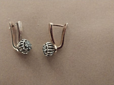 GELB gold 585 ohrringe