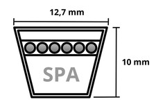 KEILRIEMEN SWR | SPA732 -