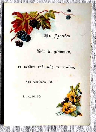 Altes lesezeichen des - altes,
