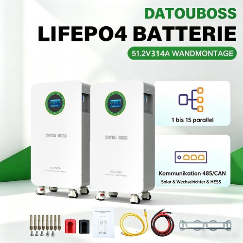 07kwh batteriespeicher 48v - 16.07kwh,