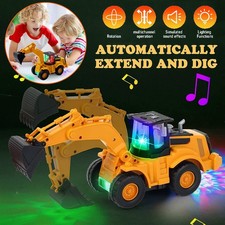 LED Bagger Spielzeug Auto