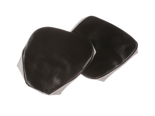 Set sitzbezug schwarz - sitzbezug, schwarz-grau