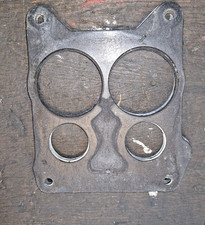 Rochester Quadrajet Isolierplatte Hitzeschutz Adapter 1/2 " hoch