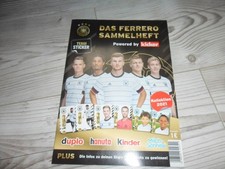 Das Ferrero Sammelheft  - Team