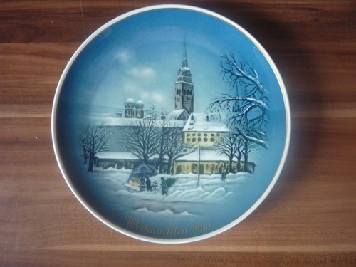Rosenthal,Weihnachtsteller