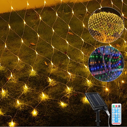 Solar lichternetz außen - lichternetz,