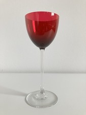 Vintage Baccarat Glas Modell Perfection pink Wein Weisswein Frankreich