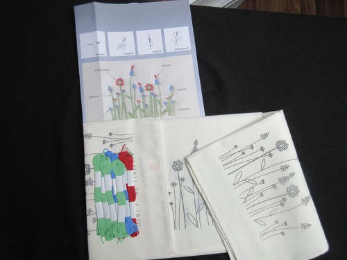 Stickpackung mitteldecke - 🔴stickpackung,