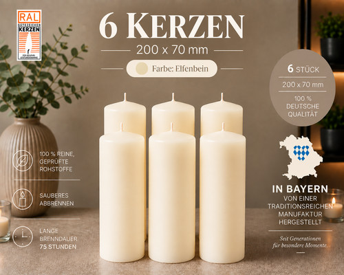 Stk kerzen 200 70 - 6, 200/70/
