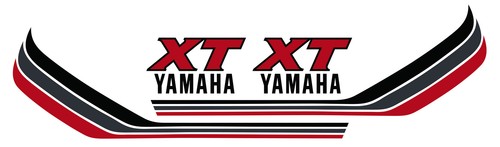 Yamaha xt250 tankdekor - yamaha,
