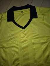 top gelb langarm ADIDAS Schiedsrichtertrikot M evtl L Shirt Schiedsrichter 18-3