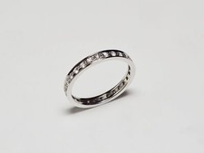 Memoire Ring mit 18 Brillanten ca. 0,80ct