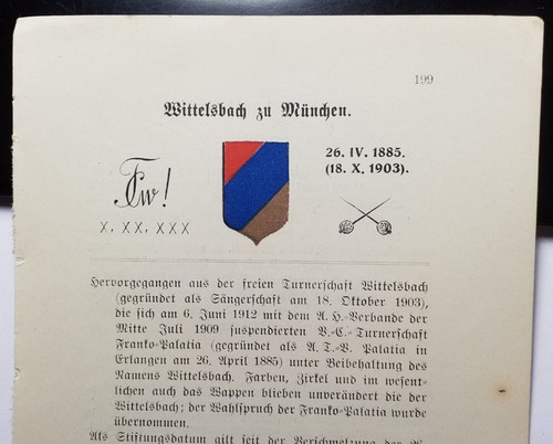 Turnerschaft wittelsbach - wittelsbach, zu