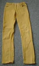 Mädchen- Jeans Gr. 164 von Girls Denim in angesagtem Curry