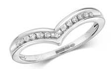 Echter Diamant Querlenker Ring
