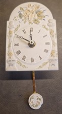 Kleine Wanduhr, Keramik, Heine