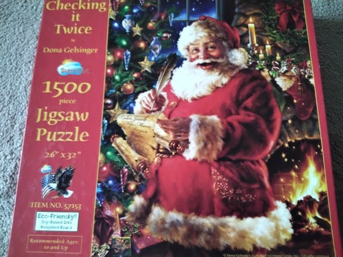 Altes weihnachtsmann puzzle - altes,
