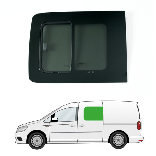 Schiebefenster links caddy - links, vw