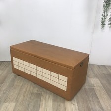 Antik  Wäschetruhe Wäschekorb Holztruhe Aufbewahrungsbox Spielzeugtruhe