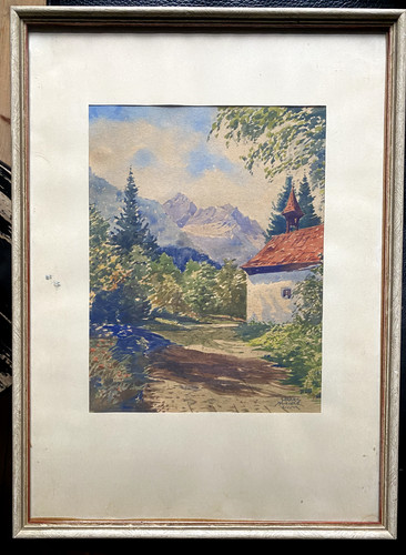 Aquarell 1930 georg maier - 1930,