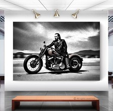 Leinwand Bild Motorrad
