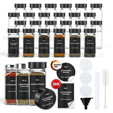 Gewürzgläser Eckig mit