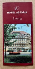 Prospekt DDR Interhotel Astoria Leipzig  1980er