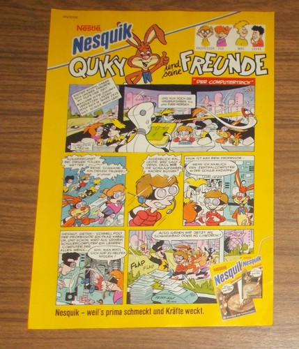 Seltene werbung nesquik der - nesquik,